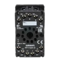 Omron MKS 11 Way 300V AC DIN Rail Relay Socket for Use with MKS Series PF113A-D
