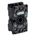 Omron MKS 8 Way 250V AC DIN Rail Relay Socket with Screw Terminal, 10A Current Rating PF083A-D