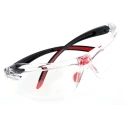 Bolle Safety IRI-s Semi-Framed Safety Glasses with Clear Polycarbonate Lens, Scratch Resistant, Anti-Mist Coating IRIDPSI1.5