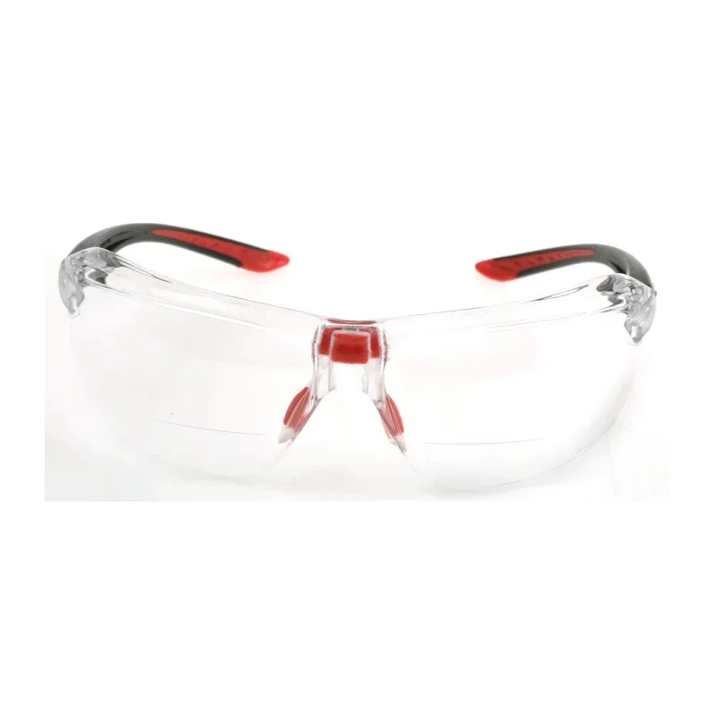 Bolle Safety IRI-s Semi-Framed Safety Glasses with Clear Polycarbonate Lens, Scratch Resistant, Anti-Mist IRIDPSI2.5