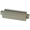 TE Connectivity Eurocard 48 Way 2.54 mm Pitch DIN 41612 Connector Type C/2 Solder Class C2 3 Row Female Right Angle 5650868-4