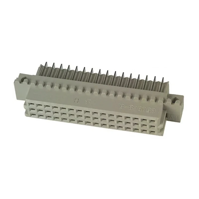 TE Connectivity Eurocard 48 Way 2.54 mm Pitch DIN 41612 Connector Type C/2 Solder Class C2 3 Row Female Right Angle 5650868-4