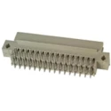 TE Connectivity Eurocard 48 Way 2.54 mm Pitch DIN 41612 Connector Type C/2 Solder Class C2 3 Row Female Right Angle 5650868-4