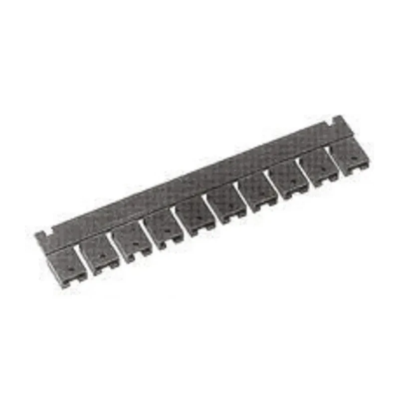 TE Connectivity AMPMODU Shunt Straight Female Black Open Top 2 Way 1 Row 2.54 mm Pitch 1-382811-6
