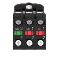 Schneider Electric Harmony Series Contact Block 60V 10A Screw Terminal 1 NO/2 NC ZB5AZ141