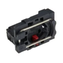Schneider Electric Harmony Series Key Release Emergency Stop Push Button Panel Mount 22mm Cutout 1 NC 600V AC XB5AS9442