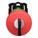 Schneider Electric Harmony Series Key Release Emergency Stop Push Button Panel Mount 22mm Cutout 1 NC 600V AC XB5AS9442