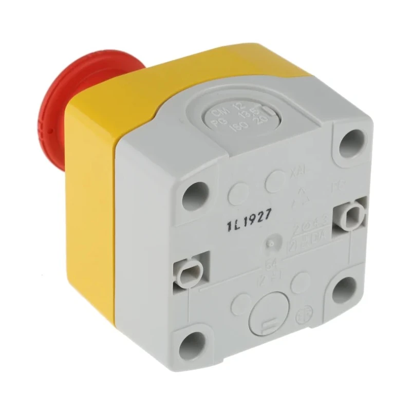 Schneider Electric Harmony Series Turn to Release Emergency Stop Push Button 600V AC, Surface Mount, 1 NC XALK1781