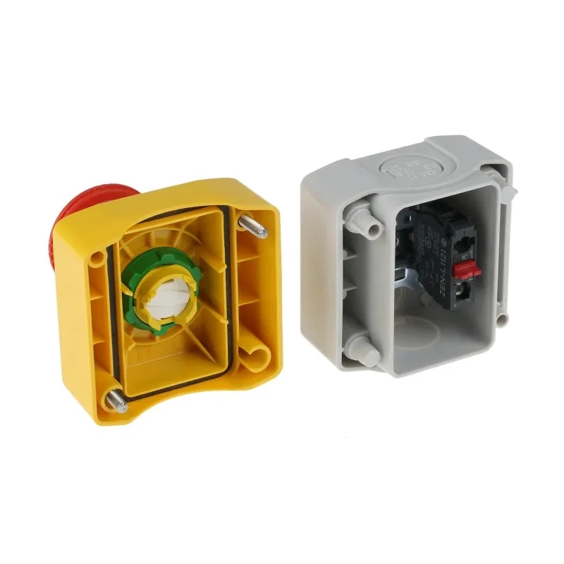 Schneider Electric Harmony Series Turn to Release Emergency Stop Push Button 600V AC, Surface Mount, 1 NC XALK1781