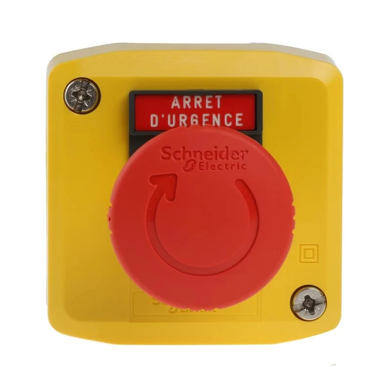 Schneider Electric Harmony Series Turn to Release Emergency Stop Push Button 600V AC, Surface Mount, 1 NC XALK1781