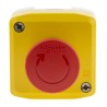 Schneider Electric Harmony Series Twist Release Emergency Stop Push Button Surface Mount 40mm Cutout 1 NC Contact XALK178