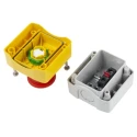 Schneider Electric Harmony Series Twist Release Emergency Stop Push Button Surface Mount 40mm Cutout 1 NC Contact XALK178