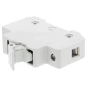 Schurter 30A Rail Mount Fuse Holder for 10.3 x 38 mm, 1P-Pole, 1kV 0091.0001