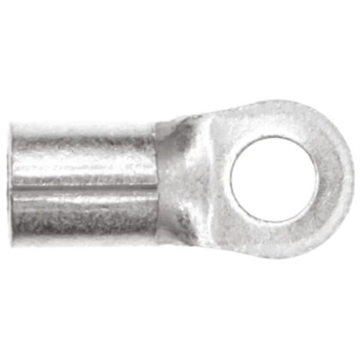 TE Connectivity Budget Uninsulated Ring Terminal M3.5 Stud Size 12 AWG to 10 AWG 16mm Length Copper Tin Plated 170°C 34892