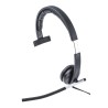 Logitech Black USB Noise Cancelling Headset H650e 981-000514