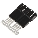TE Connectivity 4-Way IDC Connector Male for Cable, 1 Row, 2.54mm Pitch, 3A, Tin Plating 5-103946-3