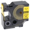 Dymo Black on Yellow Label Printer Tape 24 mm Width 1 m Length 1805444