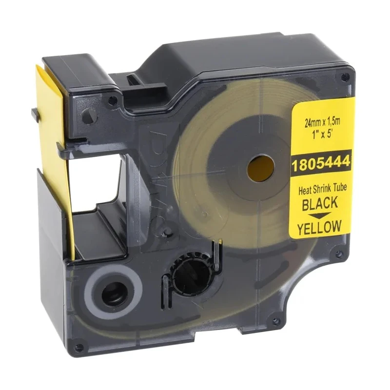 Dymo Black on Yellow Label Printer Tape 24 mm Width 1 m Length 1805444
