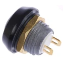 ITW Switches 59 Series Miniature Momentary Push Button Switch, Panel Mount, 13.6 mm Cutout, SPST, Clear LED, IP67 59-111