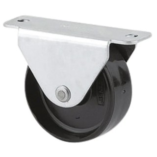 Tente Fixed Pressed Steel Castor Wheel, Polyamide 25 mm Diameter, 50 kg Load Capacity, Passivated Zinc 2198UOI025P60-40x17