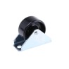 Tente Fixed Castor Wheel 60 kg Capacity 30 mm Wheel Diameter Pressed Steel Frame Polyamide Wheel 2198UOI030P60-45x20