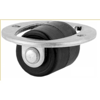 Tente Fixed Castor Wheel, 30 kg Load Capacity, 14 mm Wheel Diameter, Polyamide Wheel, 1298UOI014P80