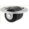 Tente Fixed Castor Wheel, 30 kg Load Capacity, 14 mm Wheel Diameter, Polyamide Wheel, 1298UOI014P80