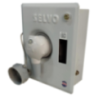 Selvo 20 Amps SPN Distribution Board with Two Pin Metal Clad Industrial Plug and Socket (Without Fitted MCB) GSELACD11071