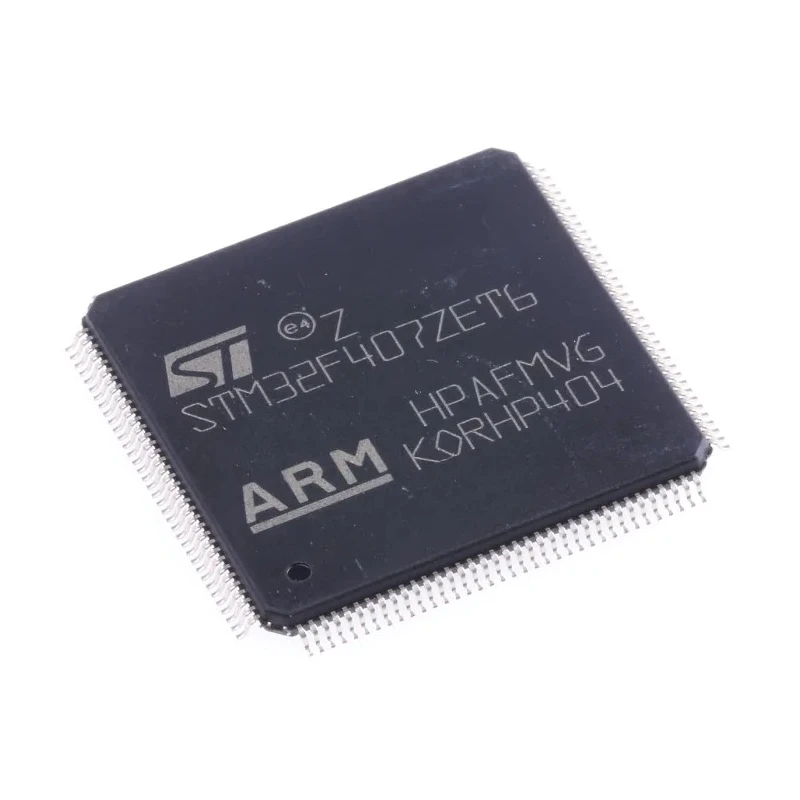 STMicroelectronics 32 bit ARM Cortex M4 Microcontroller STM32F407ZET6, 168 MHz, 512kB FLASH, 192kB SRAM, 144-Pin LQFP