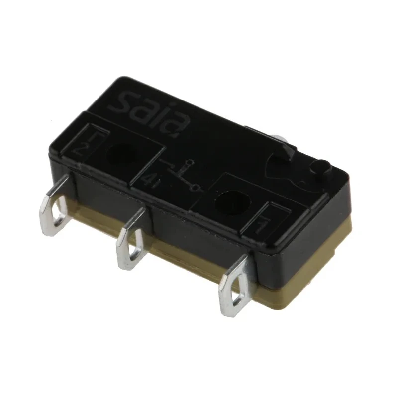 Saia-Burgess Plunger Micro Switch Solder Terminal 5A 250 V ac CO IP40 XCG3-Z1