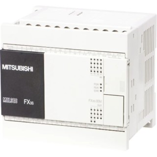 Panasonic PLC CPU Series, 16-Input DC, 14 Outputs Relay and Transistor, Wall Mount FX3S