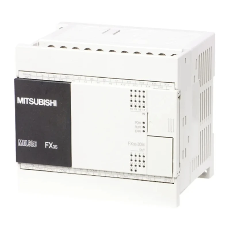 Panasonic PLC CPU Series, 16-Input DC, 14 Outputs Relay and Transistor, Wall Mount FX3S