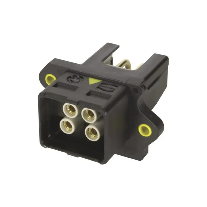 HARTING Compact Power Connector Cable 4 Pole Solder Termination 48V 12A 09462454020