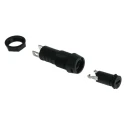 Schurter 16A Panel Mount Fuse Holder, 1P-Pole for 5 x 20 mm Fuse, 250V AC 3101.0010