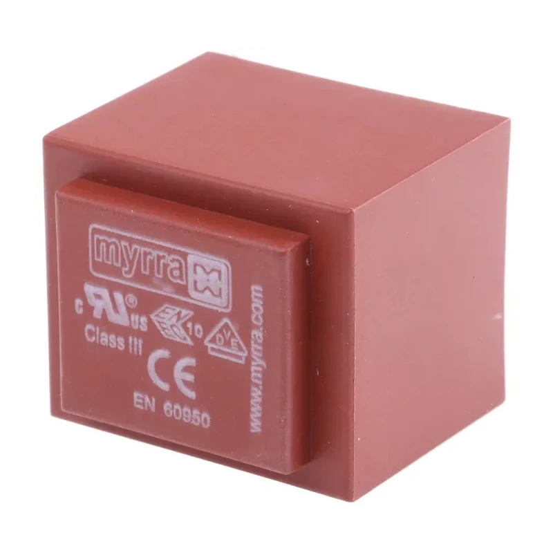 Myrra 12 V ac 2 Output PCB Transformer, EN 61558-2-6 Certified, 2.3 VA, 230 V ac Primary Voltage 44165