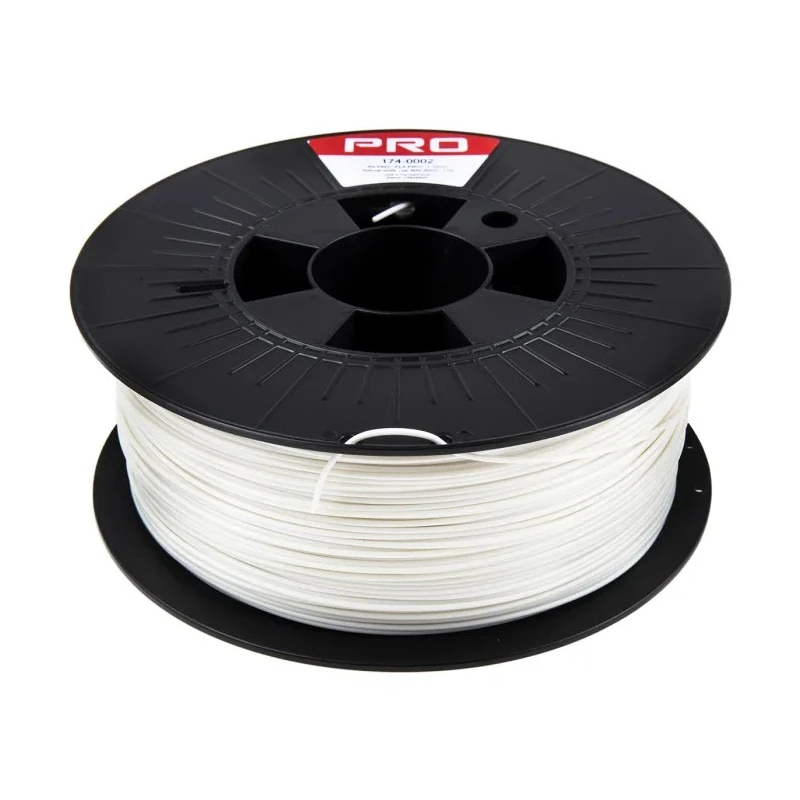 RS PRO 1.75 mm White PLA 3D Printer Filament, 1 kg 174-0002