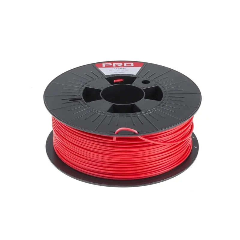 RS PRO 2.85 mm Red PLA 3D Printer Filament, 1 kg, FDM Technology, Max Temperature 230°C 174-0009