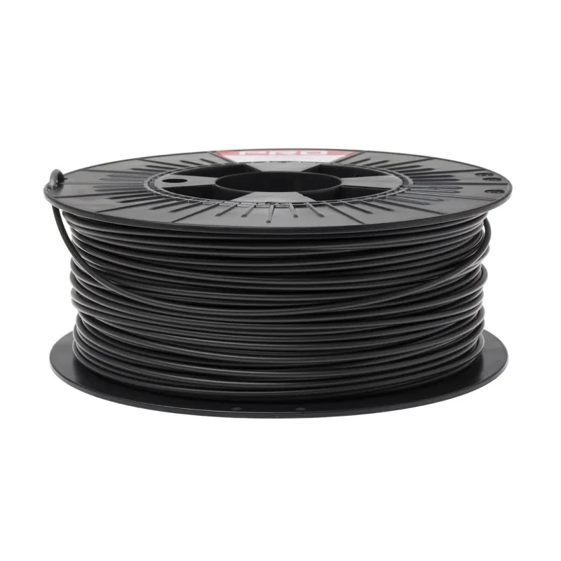 RS PRO Black 2.85 mm PLA 3D Printer Filament, 1 kg, Polylactic Acid Material, 230°C Max Printing Temperature 174-0007