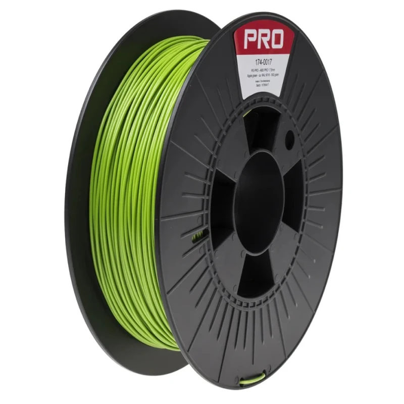 RS PRO 1.75 mm Green ABS-X 3D Printer Filament, 500 g 174-0017