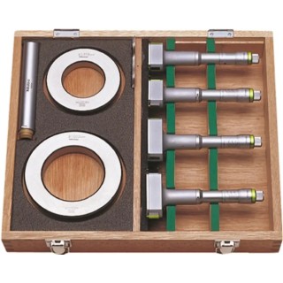 Mitutoyo Professional Range Three Point Internal Micrometre, Metric, Resolution 0.01 mm, Measuring Range 50-100 mm 368-914