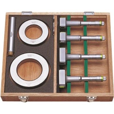 Mitutoyo Professional Range Three Point Internal Micrometre, Metric, Resolution 0.01 mm, Measuring Range 50-100 mm 368-914
