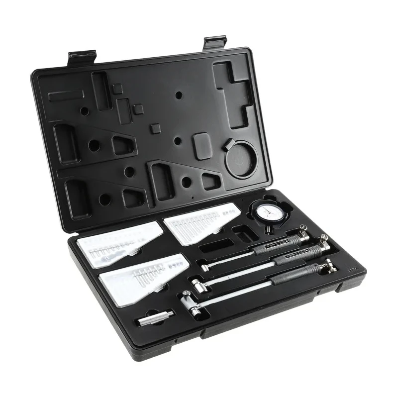 Mitutoyo Dial Bore Gauge Gauge Set, 3 Piece, 18-150 mm Range, High Accuracy, Model 511-921-20