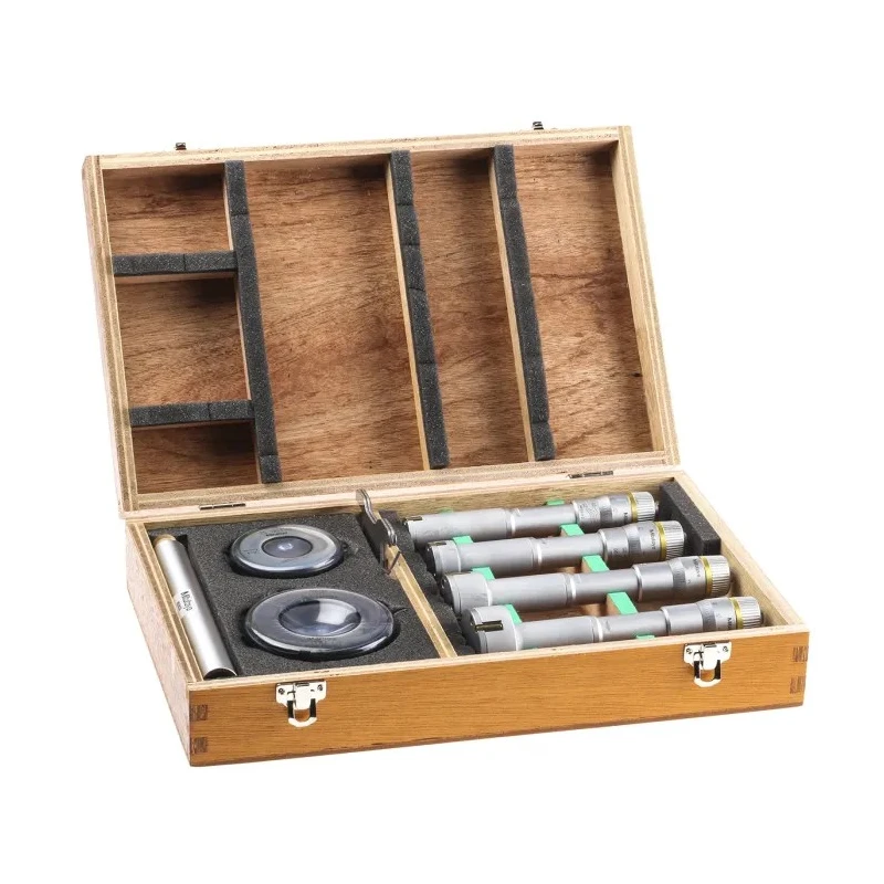 Mitutoyo Professional Three Point Internal Micrometre Internal Diameter Measurement 20-50 mm Resolution 0.01 mm 368-913