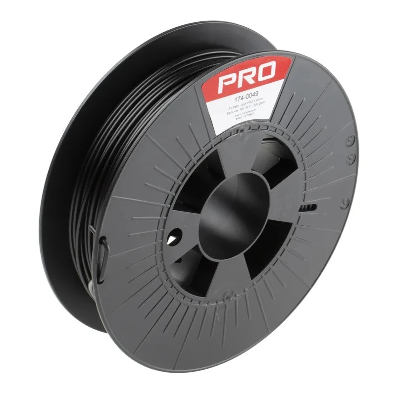 RS PRO 2.85 mm Black ASA 3D Printer Filament, 500 g 174-0049