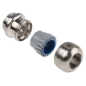 Lapp Stainless Steel SKINTOP Series Cable Gland M25 Thread Size, 9-17mm Cable Diameter, IP68 Rated 53806742