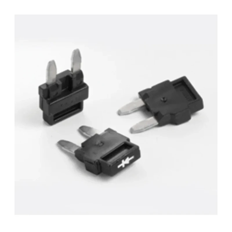 Wickmann 1A Black Car Fuse Model 02400113P, Thermoplastic Body, Operating Temp. -40°C to 85°C 02400113P
