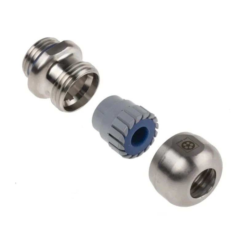 Lapp SKINTOP Series Cable Gland M16 Stainless Steel with Silicone Sealing Ring 32.4mm Length 53806750