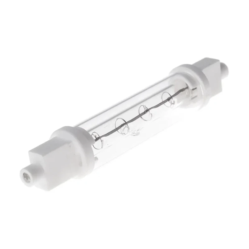 RS PRO 200 W Infrared (IR) Heat Lamp R7S Base 118 mm Length 230V 796-0079