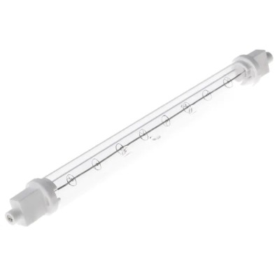 RS PRO 300 W Infrared (IR) Heat Lamp R7S Base 220 mm Length 230V 19 mm Diameter 796-0085