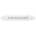 RS PRO 300 W R7S Infrared (IR) Heat Lamp 118 mm Diameter 19 mm Quartz Clear Finish 230V 796-0088